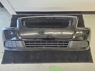 08-11 Volvo S40 019 Black Solid Front Bumper Assembly 39886257 • $325