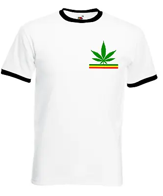 £13.99 • Buy Jamaican Flag Reggae Rasta Bob Marley Jamaica Cannabis Smoker T Shirt