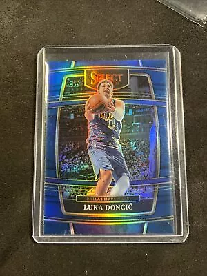 2021-22 Select Luka Doncic Silver Prizm Blue Retail #12 Dallas Mavericks • $3.99