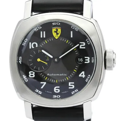 Polished PANERAI Scuderia Ferrari Steel Automatic Mens Watch FER00002 BF555277 • £2871