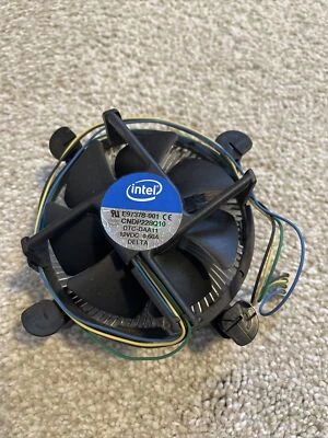 Genuine INTEL E97378-001 Cooling CPU Fan LGA 1151 1150 115X 775 CPU Heatsink • £0.99