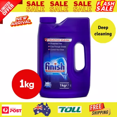 Finish Classic Concentrated Dishwashing Detergent Powder Original 1kg • $15.99