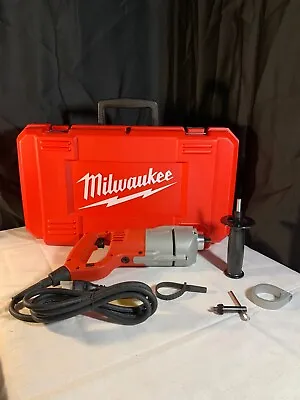 Milwaukee 3107-6 Red Corded Electric Drill Driver With Hard Case • $143.99