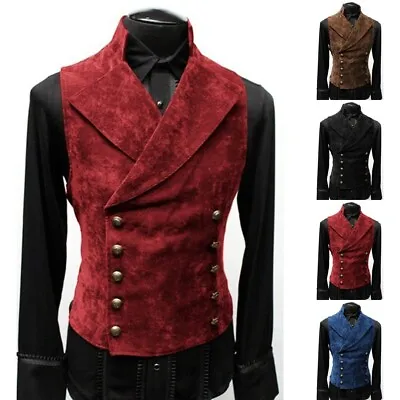 £23.03 • Buy Victorian Vest Waistcoat Cosplay Cosplay Costume Victorian Vest Costume Kit Tool