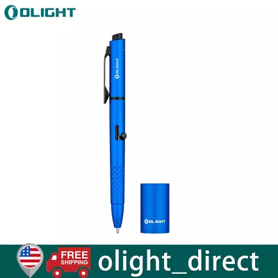 Olight O'Pen Glow Rechargeable EDC Penlight 120 Lumens With Green Beam - Blue • $79.99