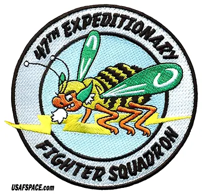 USAF 47TH EXPEDITIONARY FIGHTER SQ-47 FS-A-10 Thunderbolt II- ORIGINAL VEL PATCH • $11.95
