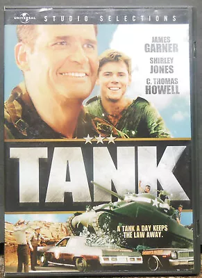 James Garner C Thomas Howell Shirley Jones - Tank  (DVD 1984) • $8.50