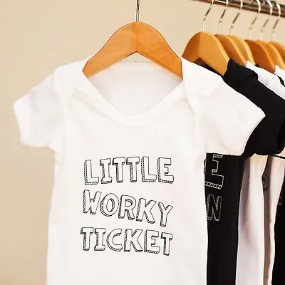 Geordie Genes - Little Worky Ticket Vest **GIFT SHOP CLEARANCE** • £6