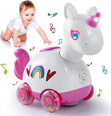 NYOBABE Toys For 1 Year Old GirlsUnicorn Baby Toys For 6 9 12 18 Months With L • £17.99