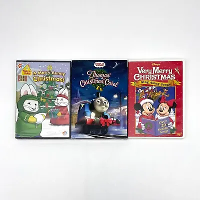 Lot Of 3 Kids Christmas Movies DVD Max & Ruby Thomas Disney - NEW • $9.95