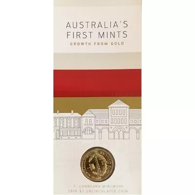 2016 Australia's First Mints $1 Dollar 'c' Canberra Mintmark Coin Unc • $24