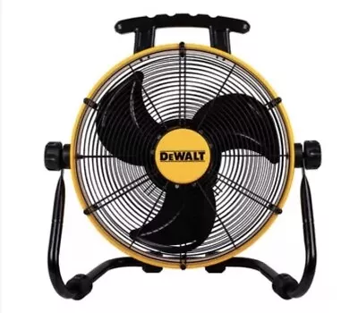 New Dewalt Drum Fan 45cm Quiet Industrial Drum Fan - Fast Free Post • $223