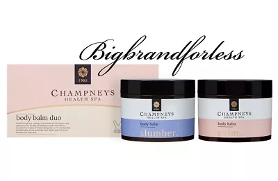 Champneys Health Spa Body Balm Duo 2 X 300ml  Calm & Slumber Gift Set • £18.75