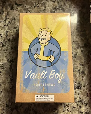 Rare 7  ThinkGeek Fallout 4 Commemorative Vault Boy 111 Bobblehead Intelligence • $14.99