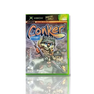 Conker Live & Reloaded (PAL) Microsoft Xbox (Complete) - Scratch Free Guarantee • $112.88
