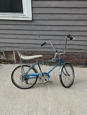 Schwinn Fastback Stingray 1960s 60s Blue Bicycle Bike • $1399.99