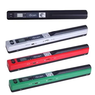 Mini Portable Scanner For Photo Picture Books 300/600/900DPI Hand Scanner • £45.61