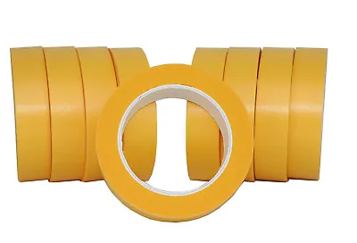 Automotive Masking Tape - UV Resistant Waterproof Safe For Car Paint 1  9 Rolls • $64.90