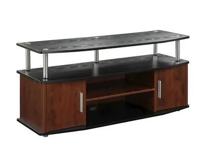 Monterey TV Stand For TVs Up To 46  Cherry / Black Home Furniture USA • $230