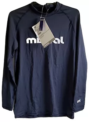 £14.99 • Buy Mistral Uv Sun Protection Top Navy Size Large Surf Beach Sports Outdoors Summer