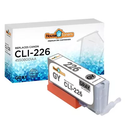 CLI226GY CLI-226 Gray Ink Cartridge For Canon PIXMA MG6120 MG6220 MG8120 MG8220 • $5.95