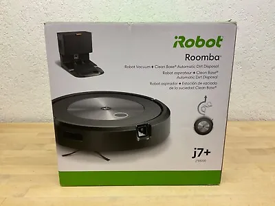 IRobot Roomba J755020 J7+ Plus Robot Vacuum Cleaner & Clean Base Automatic NEW • $550