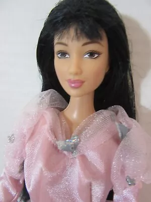 Vintage Asian Barbie Kira Miko With Bangs Long Hair Pink Wizard Of Oz Gown • $20