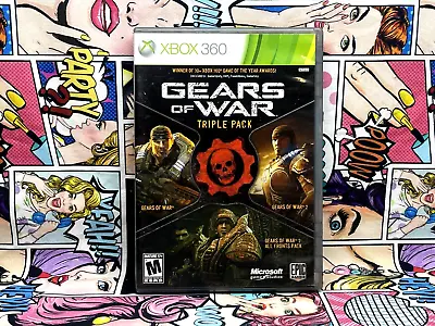 Gears Of War Triple Pack Xbox 360 Tested & Working • $19.99