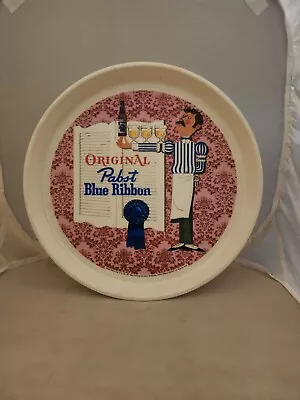 Rare! Vintage 1960's Pabst Blue Ribbon Beer Plastic Beer / Serving Tray • $27