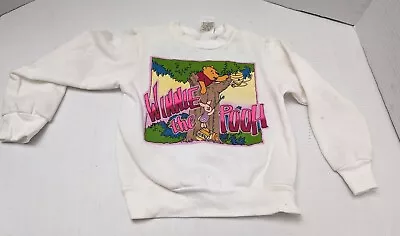 DISNEY Wear Vintage 90s Winnie The POOH Piglet Graphic Sweatshirt 6T  • $39.96