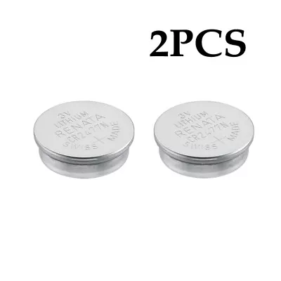 2PCS Cell Coin Button Battery CR2477N CR2477 3V 950mAh For RENATA Swiss T-type • £28.79