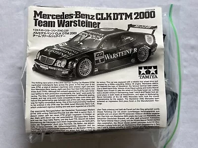 Tamiya Mercedes-Benz CLK DTM 2000 Team Warsteiner #24239 1/24 Scale Kit (No Box) • $40