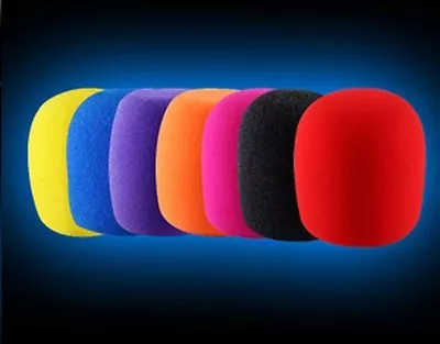 10 X  High Quality Foam Microphone Windscreens Extra Thick 15mm • $11.29