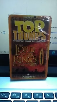 Top Trumps Lord Of The Rings The Two Towers Card Game 2002 Edition • £7.85