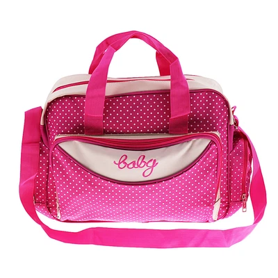 £28.13 • Buy Mummy Maternity Bag Diaper  Multifunctional Nursing Handbags Polka Dots
