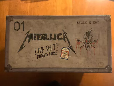 Metallica - Live Shit Binge & Purge. (3) CD's VHS Set. Booklet & Template (1993) • $35