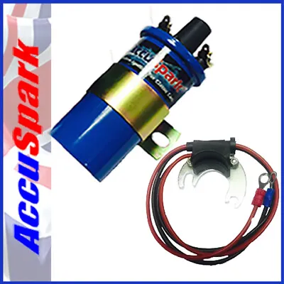 Bedford Rascal 1986-1990  AccuSpark Electronic Ignition  + Blue Sports Coil • $115.96