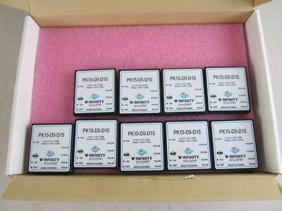 $99.99 • Buy QTY=9 NEW V-INFINITY DC-DC CONVERTER 5V 3.6A To +/-15V .4A PK15-D5-D15