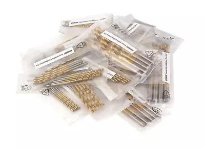 Erbauer High Quality HSS DRILL BITS  BIT For Wood Plastic Metal Value Pack Of 5 • £2.99