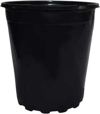 1.5 Gallon Black Plastic Nursery Pot (Trade 2 Gallon Size) (10) • $27.92