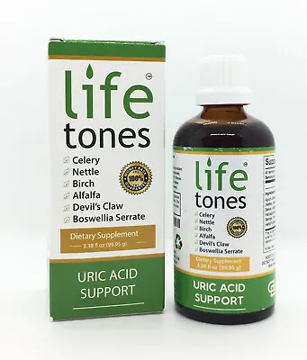 $43.27 • Buy Lifetones Uric Acid Support Joint Muscle Comfort Herbal Cleanse Life Tones NEW