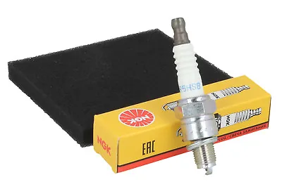 Air Filter / Spark Plug Service Kit Fits HONDA GXH50 Engine On BELLE MIXER • £5.54