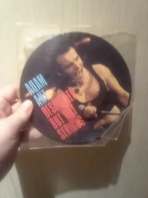 Adam Ant:  Desperate But Not Serious   1982  EX   7   PICTURE DISC • £9.99