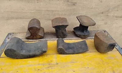 6 Vintage Unmarked Auto Body Hand Anvil Tools • $100