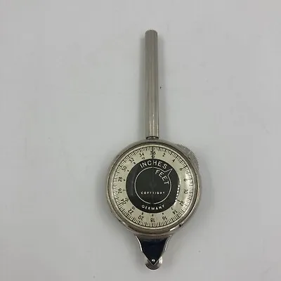 Vintage German Map Measurer Measuring Tool Opisometer Germany • $9.96
