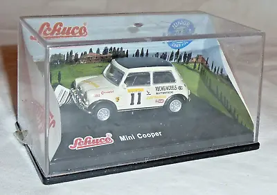 Schuco White No.11 Rally Mini Cooper NEW BOXED 1:72nd Diecast Model NEW • £6.95