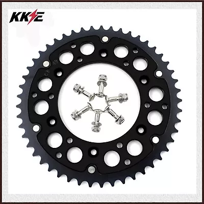 KKE 50T Black Hybrid Chain Sprocket For HONDA CR125R 250R CRF 250R 450X 450R  • $59.99