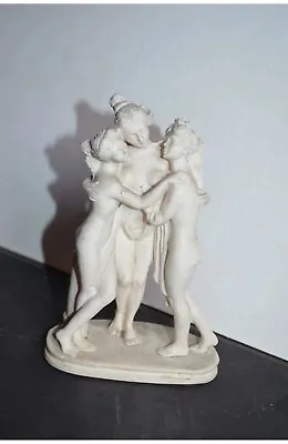 Vintage 3 Graces Sculpture/Figurine -Made In Italy • $20