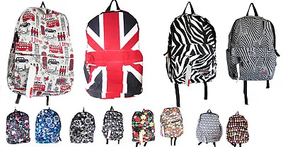 £18.27 • Buy Interesting Rucksack/backpack School Bag Short Trip Holiday Surfer Boho New     