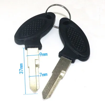 2X Blank Uncut Key For Some Scooter Moped Motorcycle TY02 LEFT • $4.90